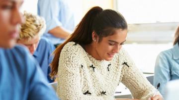 Youth in classroom