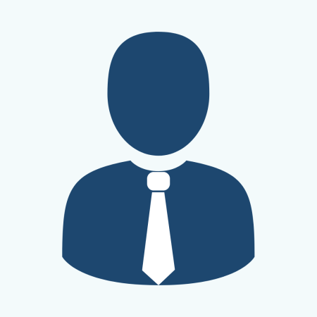 Person figure with tie